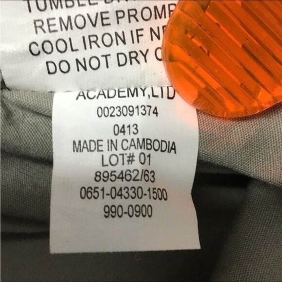 Magellan Outdoors Mens 3XL Khaki Short Sleeve Cotton Fishing Shirt With Pockets - Picture 9 of 10